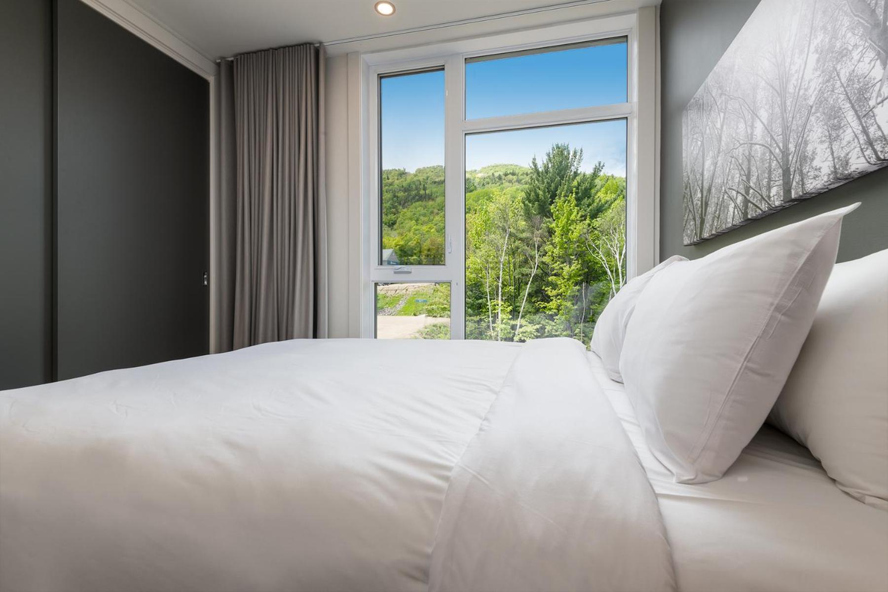 Les Appartements Du Massif De Charlevoix Петит-Ривьер-Сен-Франсуа Экстерьер фото