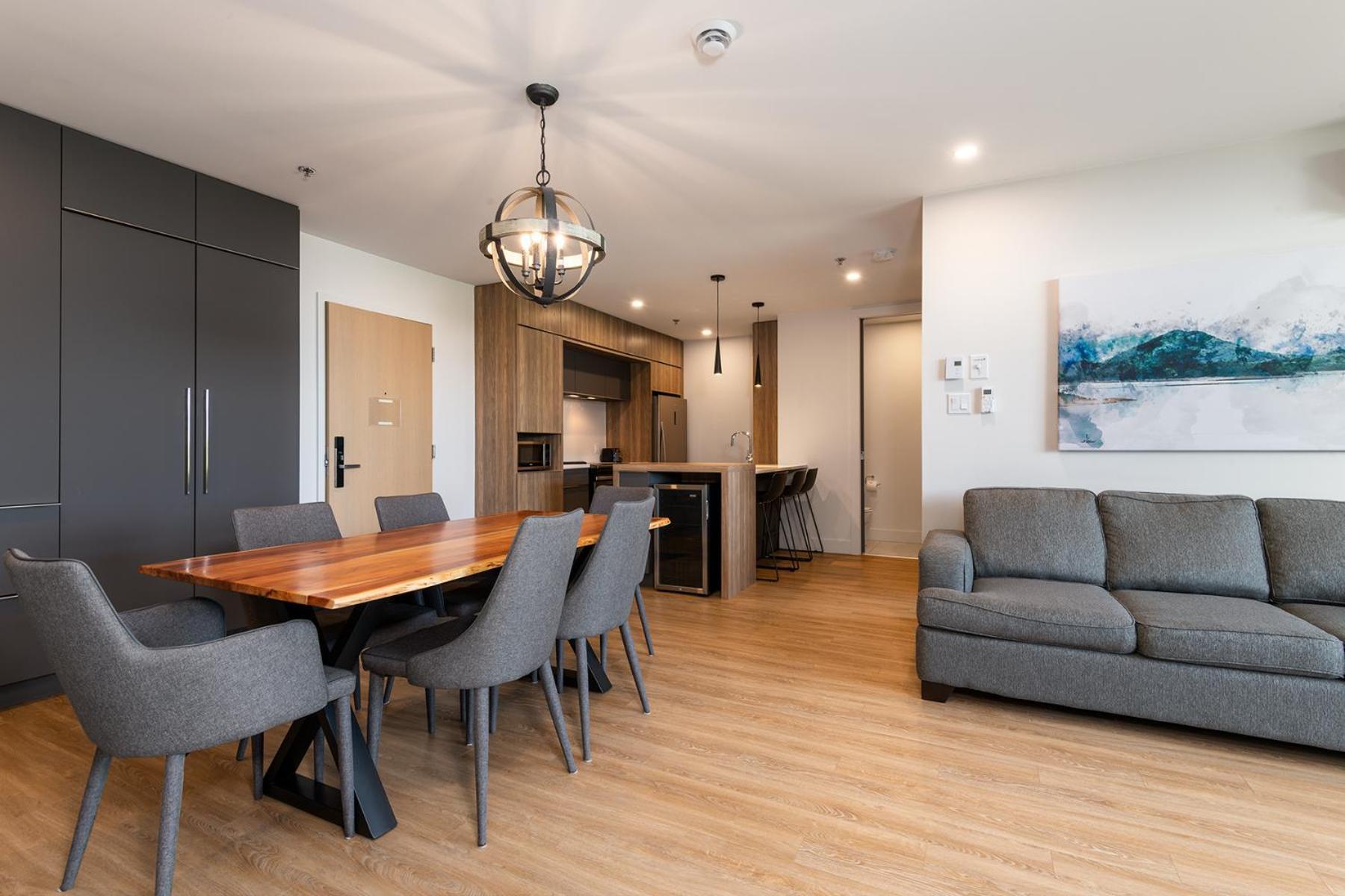 Les Appartements Du Massif De Charlevoix Петит-Ривьер-Сен-Франсуа Номер фото